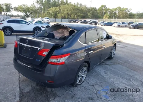 2014 Nissan Sentra S из США, поврежденный, VIN 3N1AB7AP5EL625087